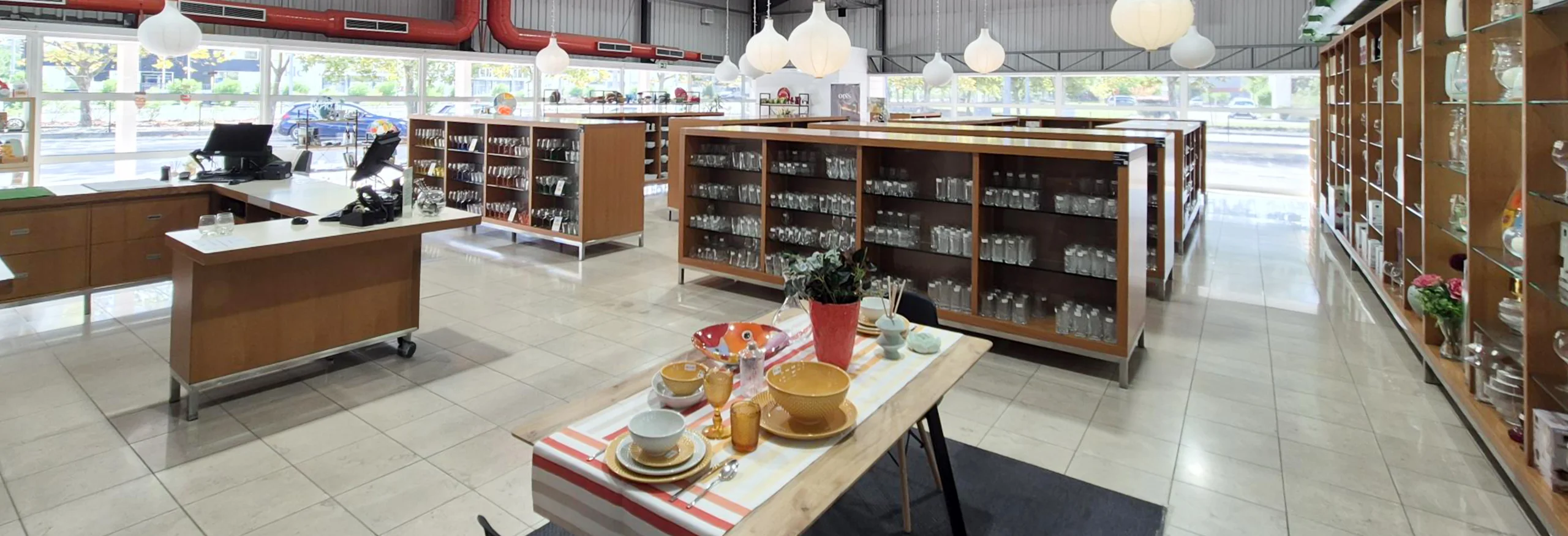 Inside view of CRISAL's store